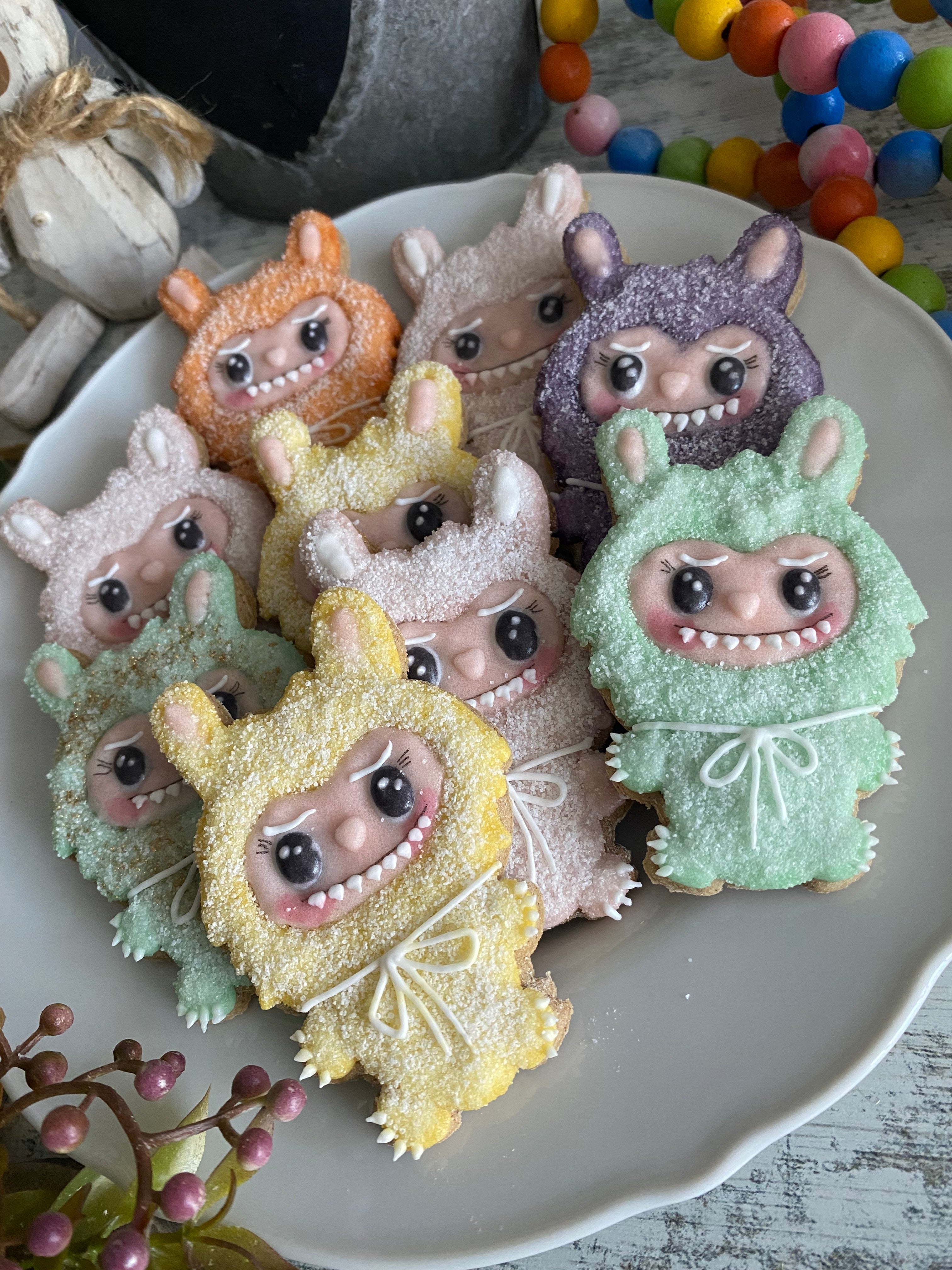 Candy Cat Cookies - Kézzel készült PRÉMIUM mézeskalácsok