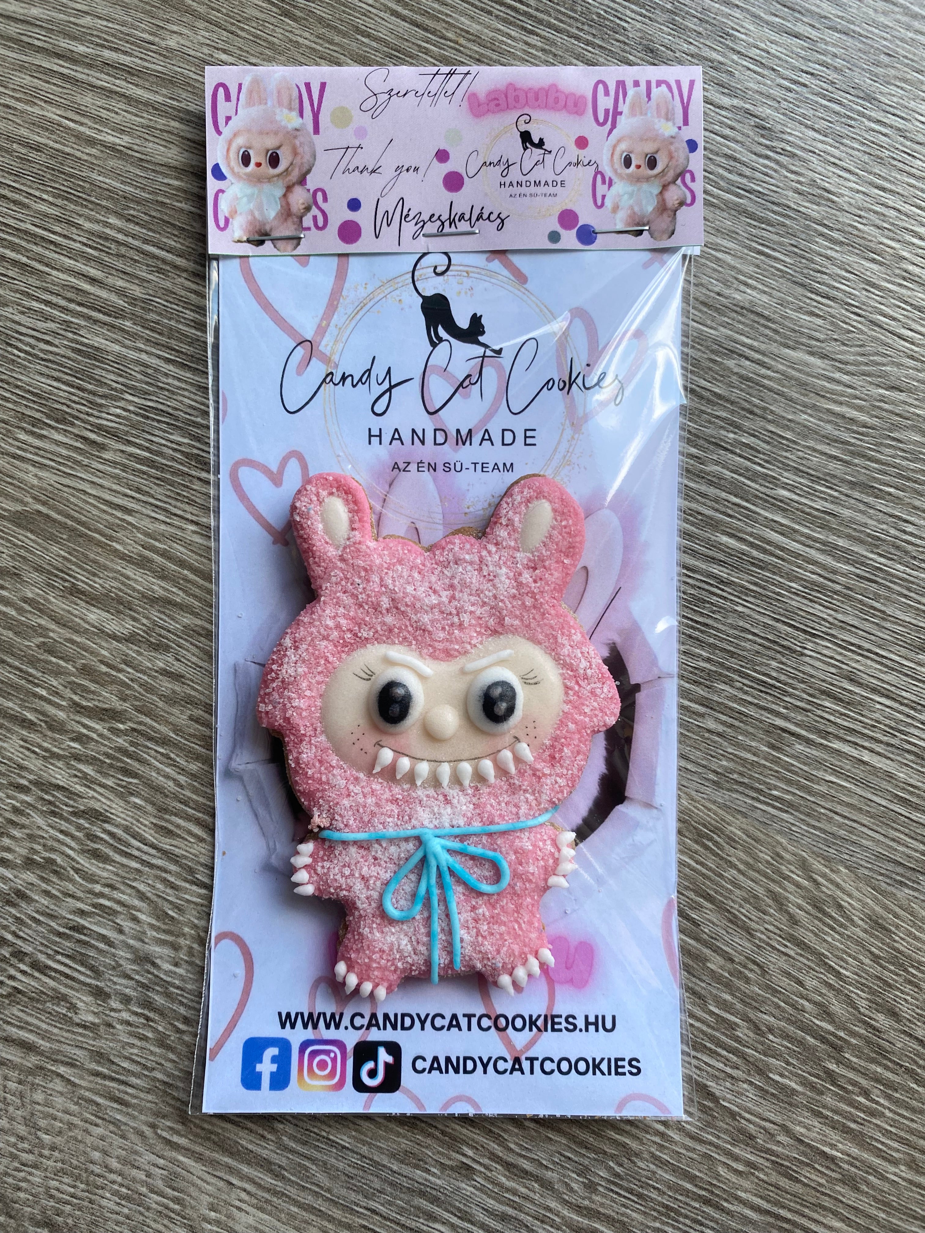 Candy Cat Cookies - Kézzel készült PRÉMIUM mézeskalácsok