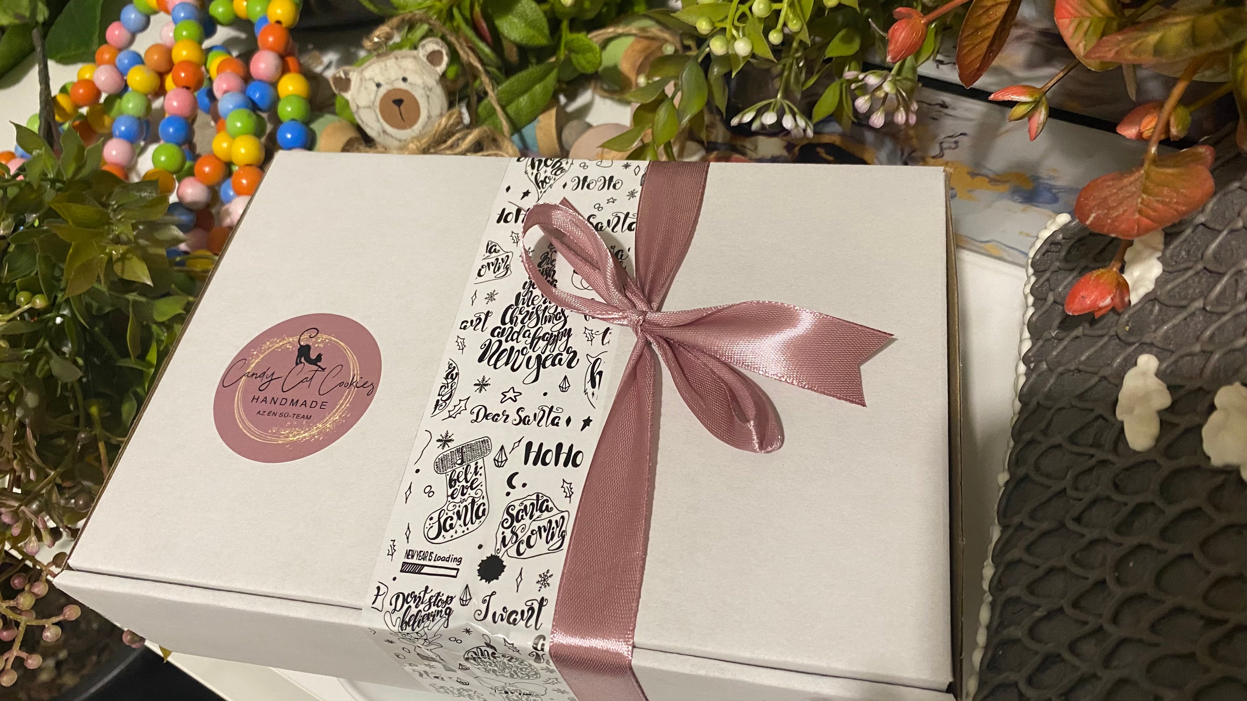 Candy Cat Cookies - Kézzel készült PRÉMIUM mézeskalácsok